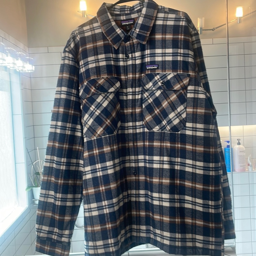 Patagonia shirt jacket heavy, XXL, worn once